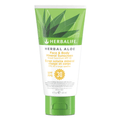 Herbal Aloe Face & Body Mineral Sunscreen Broad Spectrum SPF 30 in a tube, designed for sun protection and hydration.