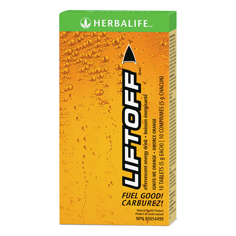 Liftoff Energy Tabs | Sharp Focus & B Vitamins in Ignite-Me Orange flavor for alertness and cognitive support.